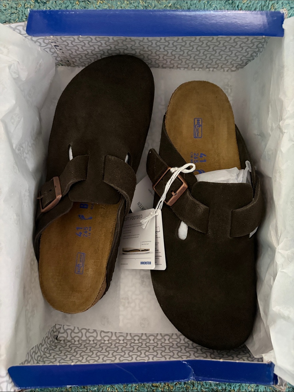 Birkenstock Clogs 41 Soft Footbed